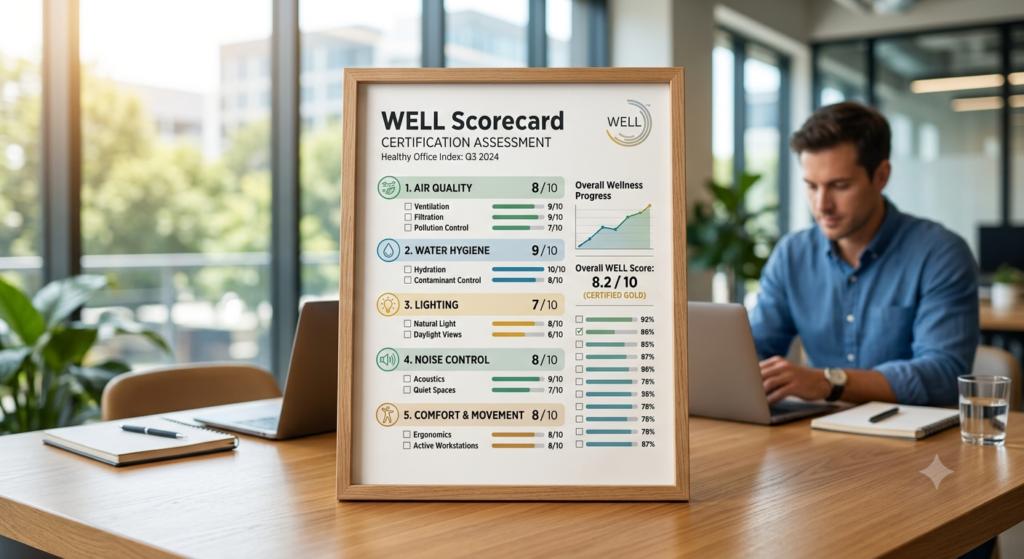 Understanding Well Scorecards: Measuring Health and Performance in Buildings well scorecard